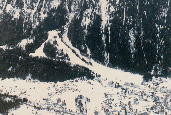 Gliding in the French Alps