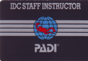 PADI-Staff Instructor