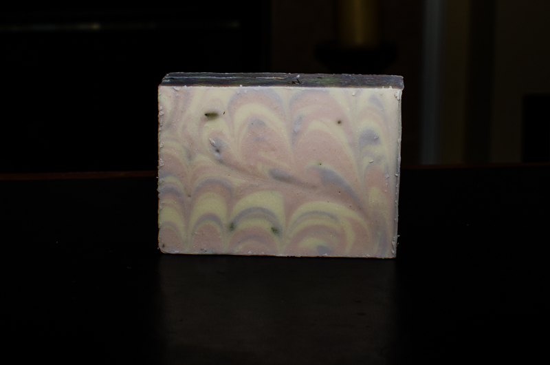 A Lavender Coconut Milk soap