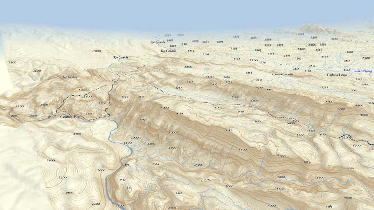Big Bend Topo