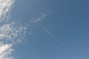 High flying jet