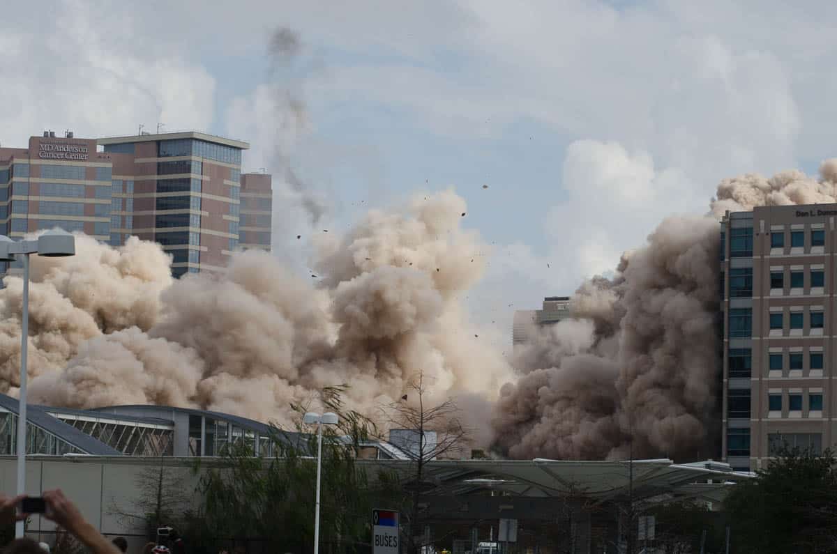 Demolition in Houston